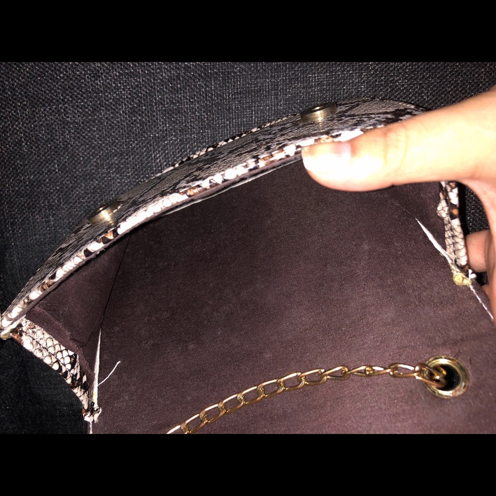 Snakeprint mini bag - Picture 2 of 6